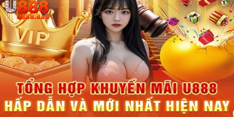 Danh mục khuyến mãi U888 mang đến phần thưởng trải nghiệm đặc sắc